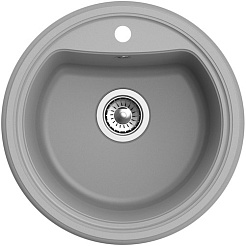 Ewigstein Мойка кухонная Antik R50 серый металлик – фотография-3